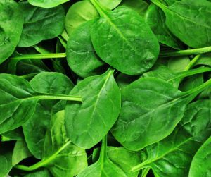 Kyselina listová sa nachádza najmä v zelených listových zeleninách ako je špenát a kel