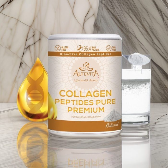 Kolagénové peptidy, Collagen Peptides Premium, 240g