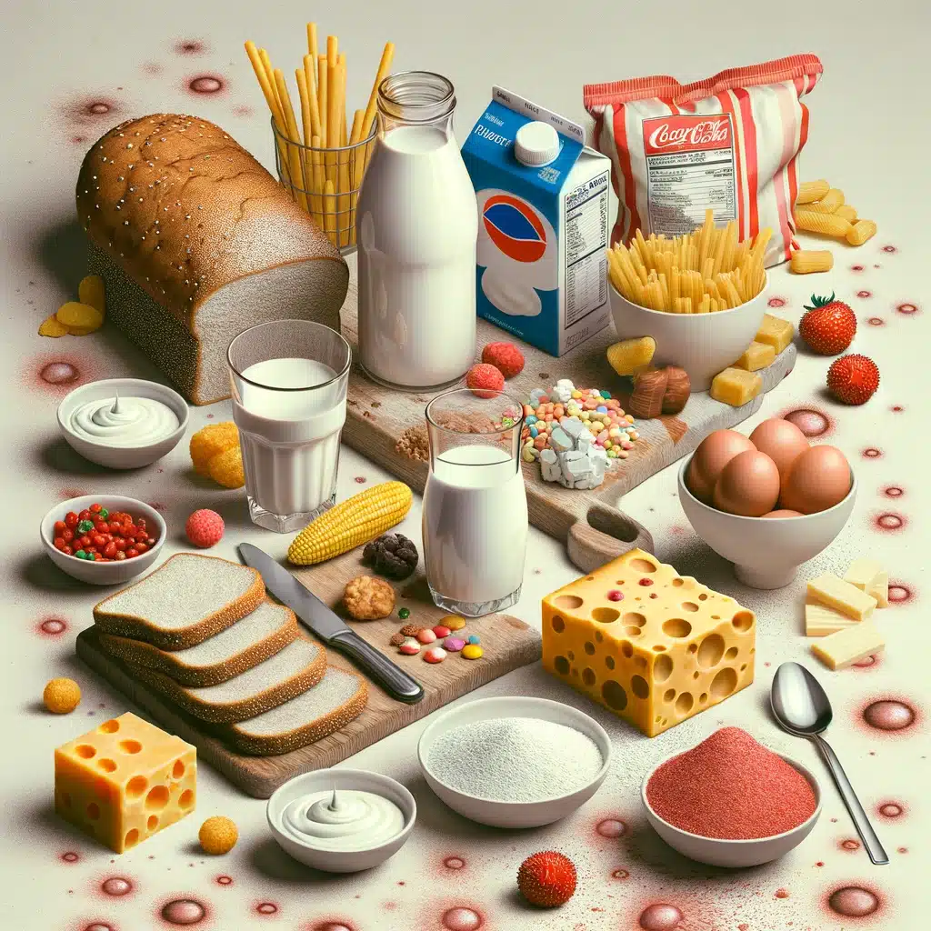 Niektoré štúdie naznačujú, že určité potraviny môžu zhoršiť akné, najmä tie s vysokým glykemickým indexom alebo mliečne výrobky. 