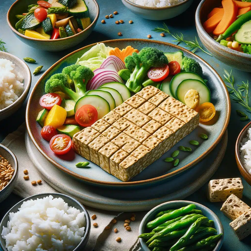 Fermentované sójové produkty ako tofu a tempeh môžu mať tiež zásadotvorný účinok a sú výbornou alternatívou proteínu pre vegetariánov a vegánov.